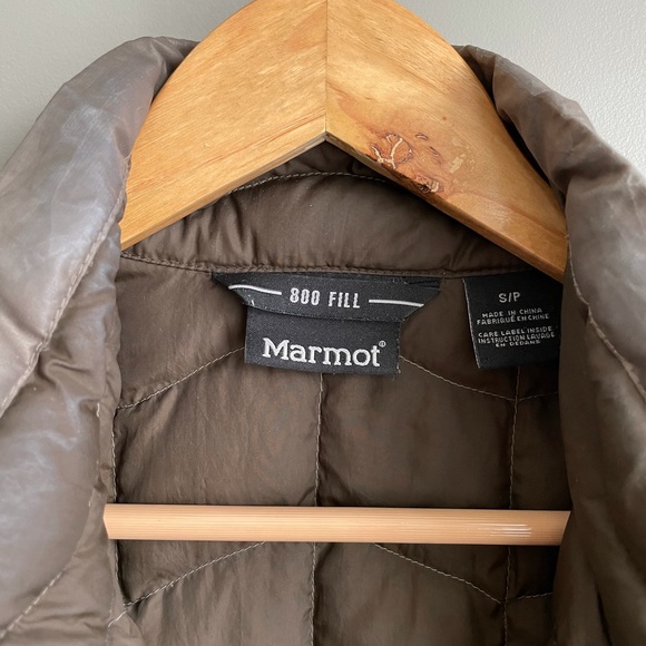 Marmot 800 Fill Down Packable Puffer Jacket Size S - Picture 4 of 6
